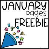 January Pages Freebie Happy New Year Pages
