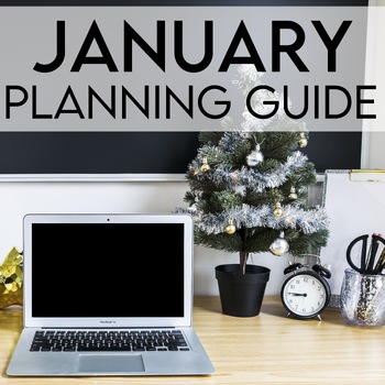 Preview of January Planning Guide - A Free Guide for Kindergarten Activities
