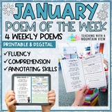 January Poem of the Week | Fluency and Comprehension