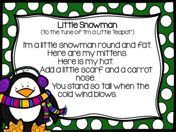 January Poems and Songs by Geaux First Grade | TPT