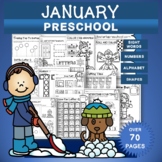 January Preschool No Prep Packet