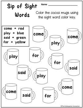 January Print - That's It! Kindergarten Math and Literacy Printables ...