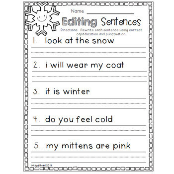 Winter Activities by Latoya Reed | TPT