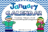 January Promeathean Board Calendar