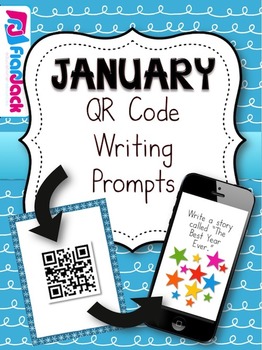 Preview of January QR Code Writing Prompts