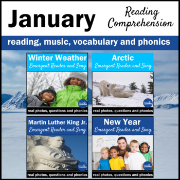 Preview of Winter Activities for Reading Comprehension