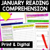 January Reading Comprehension Passages | Monthly Reading P