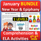 January Reading Comprehension Passages New Years Resolutio
