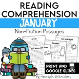 January Reading Comprehension Passages | Winter Reading Co
