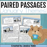 January Reading Paired Passages - Winter Reading and Writi
