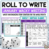 January Roll A Story Winter Roll and Write Roll a Winter S