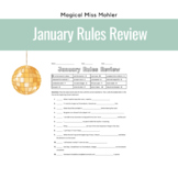 January Rules Review