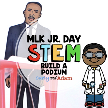 Preview of Martin Luther King Jr. Day STEM Activity with Writing Extension