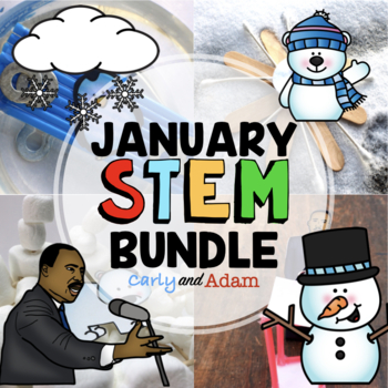 Preview of Winter STEM Activities and Challenges Bundle