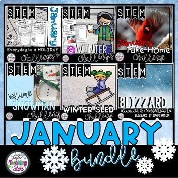 Preview of January STEM Bundle | Winter STEM Bundle
