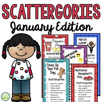 Preview of January Scattergories Games