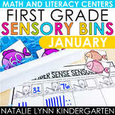 January Sensory Bins 1st Grade Winter Math and Literacy Ce