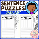 January Sentence Puzzles