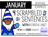 January Sentence Scrambles
