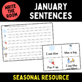 January Sentence Write the Room