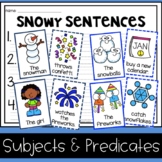 January Silly Sentences (Subject & Predicate) - A Fun New 