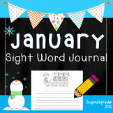 January Sight Word Journal-Print and Go!