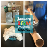 January Stem challenges, graphing, writing craft, and crac