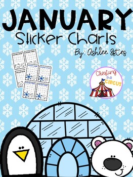 Winter Sticker Charts, BUNDLE