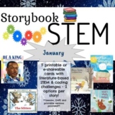 January Storybook STEM: 10 Literature-Based Design & Codin