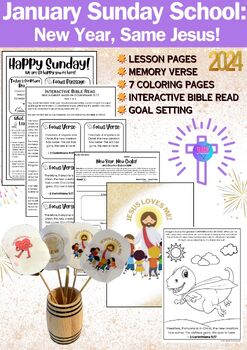 Preview of January Sunday School: New Year, Same Jesus!
