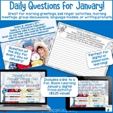 January Team Building, Morning Greeting, Shares, and Daily