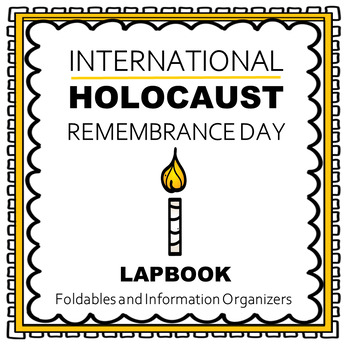 Preview of January-The Holocaust Remembrance Day Lapbook