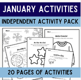 January Early Finishers Independent Activities | Elementar