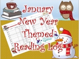 January Themed Reading Log that Reinforces Genres & Litera