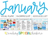 January Visual Lesson Plans