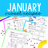 January Visual Recipes - Winter Activities for Speech and 