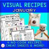 January Visual Recipes | Cheat Sheets | Speech Therapy | L