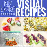 January Visual Recipes with REAL Pictures ( for special ed