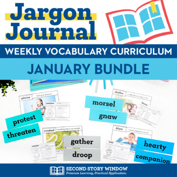 Preview of January Vocabulary Bundle