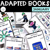 January Adapted Books (Winter, New Year's, 100th Day of Sc