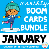 January/Winter Boom Cards BUNDLE - Boom Cards - Distance Learning