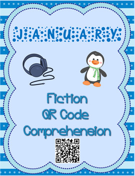 Preview of January - Winter - Fiction QR Code Comprehension