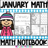 January Winter Math Notebook | Kindergarten Winter Math Ac