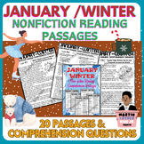 20 January / Winter Non-fiction Reading Comprehension Pass