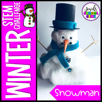 Preview of January Winter STEM Activities and Challenges — Snowman STEM Project