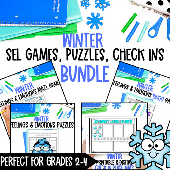 Preview of January Winter School Counseling and Classroom SEL Activities