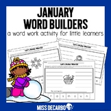 January Word Builders Freebie Pack!