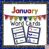 January Word Cards
