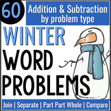 January Addition & Subtraction Word Problems - Winter Prob