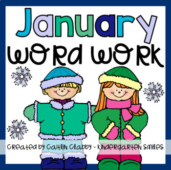 Preview of Word Work: January